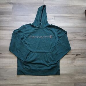 Carhartt Men's Green Hoodie